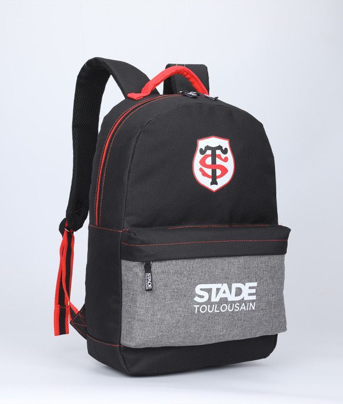 ラグビー スタッド トゥールーザン バックパック リュック 2コンパートメント 黒赤灰 モデル 日本未発売