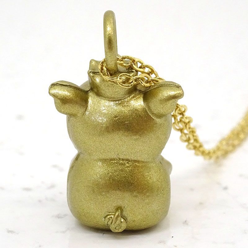 花のち晴れ 金のブタ チャームネックレス 花晴れ♡金のブタチャーム