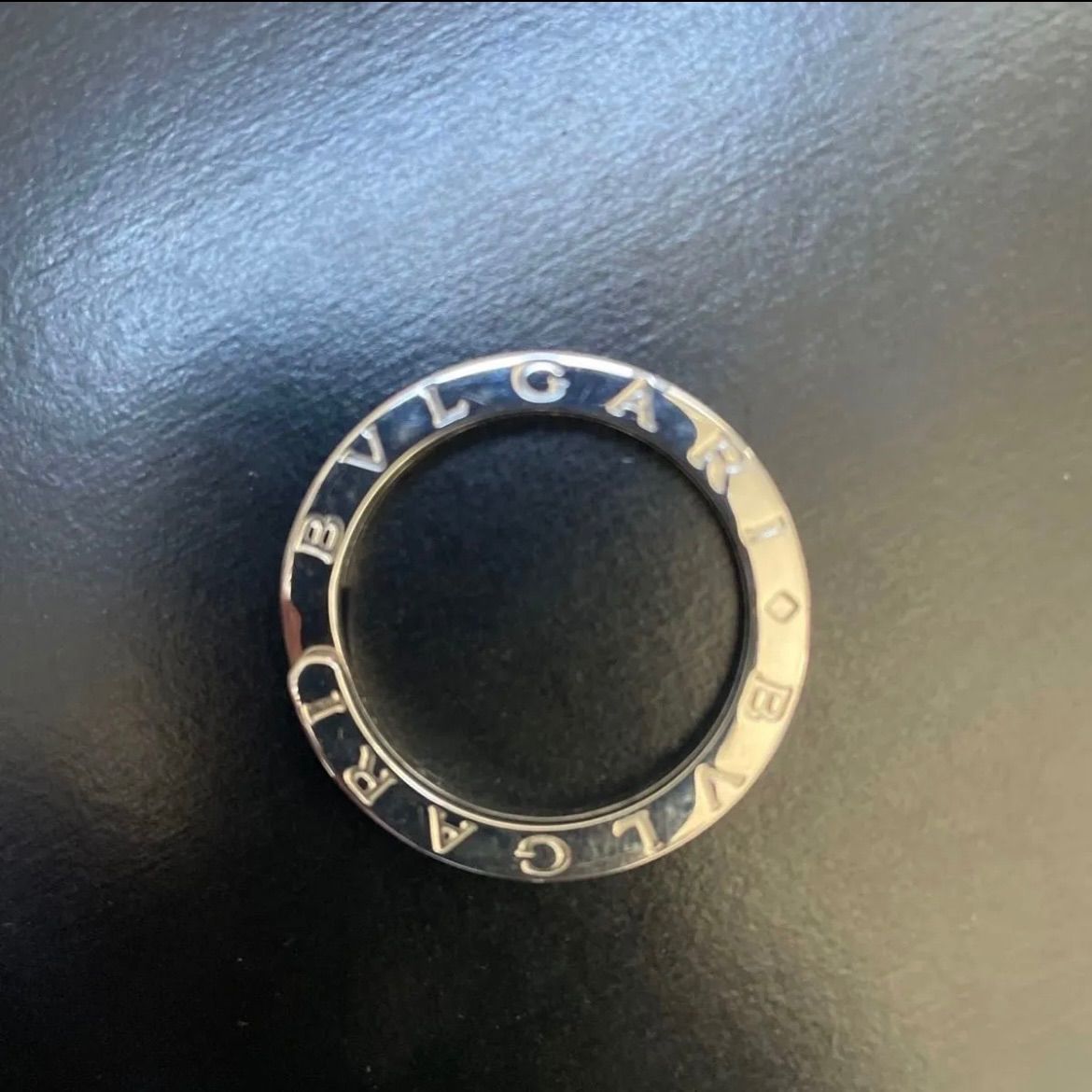 ブルガリ 美品 ブルガリ BVLGARI キーリング シルバー 925 0116-4 3K 