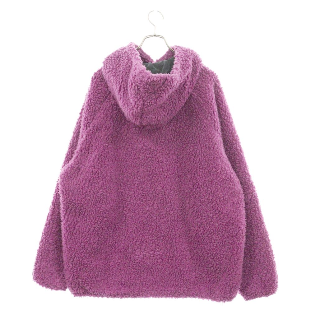 NAPAPIJRI (ナパピリ) アノラック ボアフリース ジャケット パープル