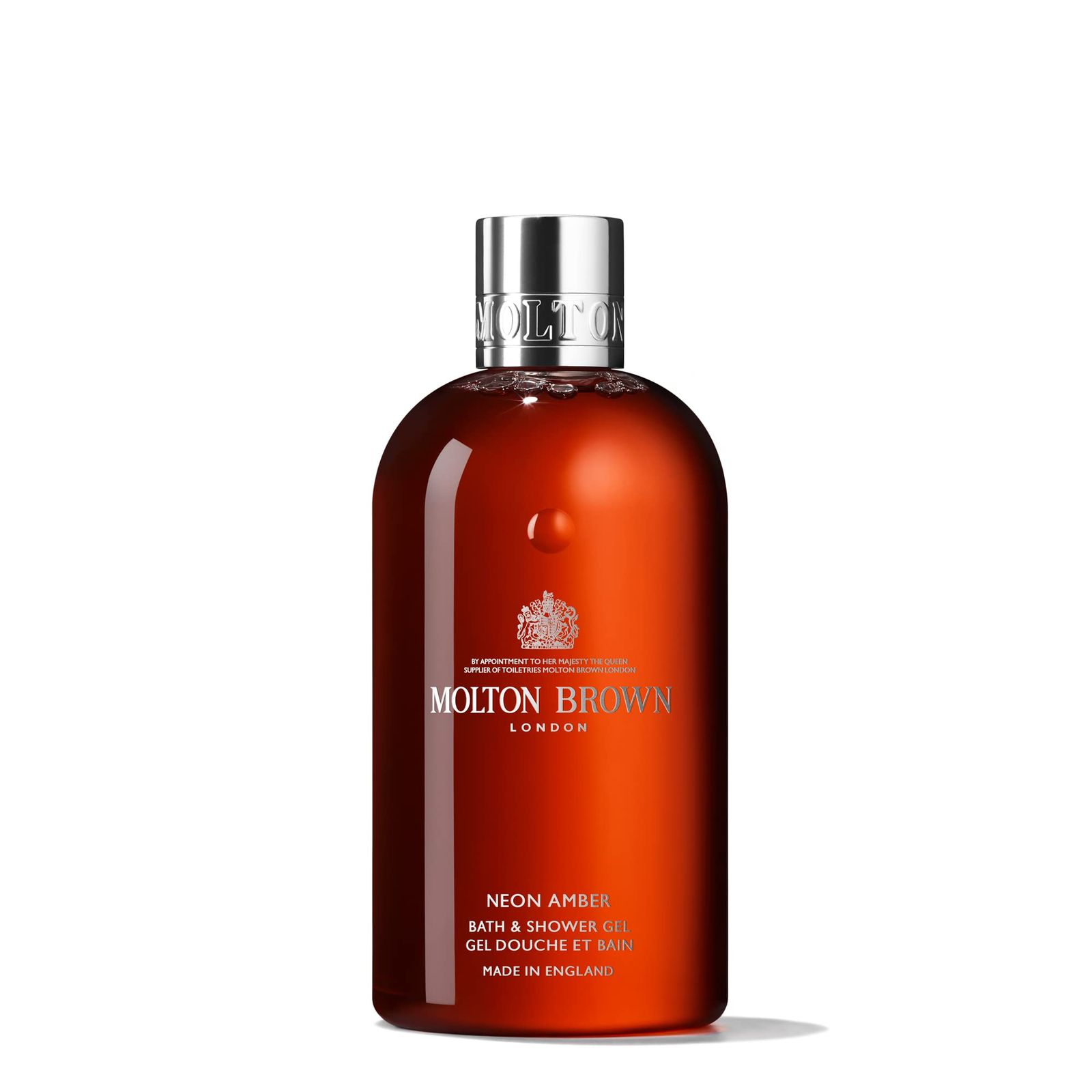 新品 【公式】 MOLTON BROWN ネオンアンバー バス&シャワージェル 300ml|モルトンブラウン アンバリー クリーミィ ミステリアス