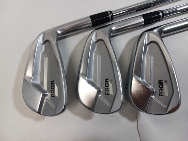  入間 アイアンセット プロギア PRGR 01 2025 SPEC STEEL III Ver.2 6本セット M 46 25 9348 アイアンセット メンズ