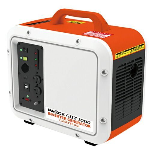 カセットガスインバータ発電機GHT-1000 新潟精機