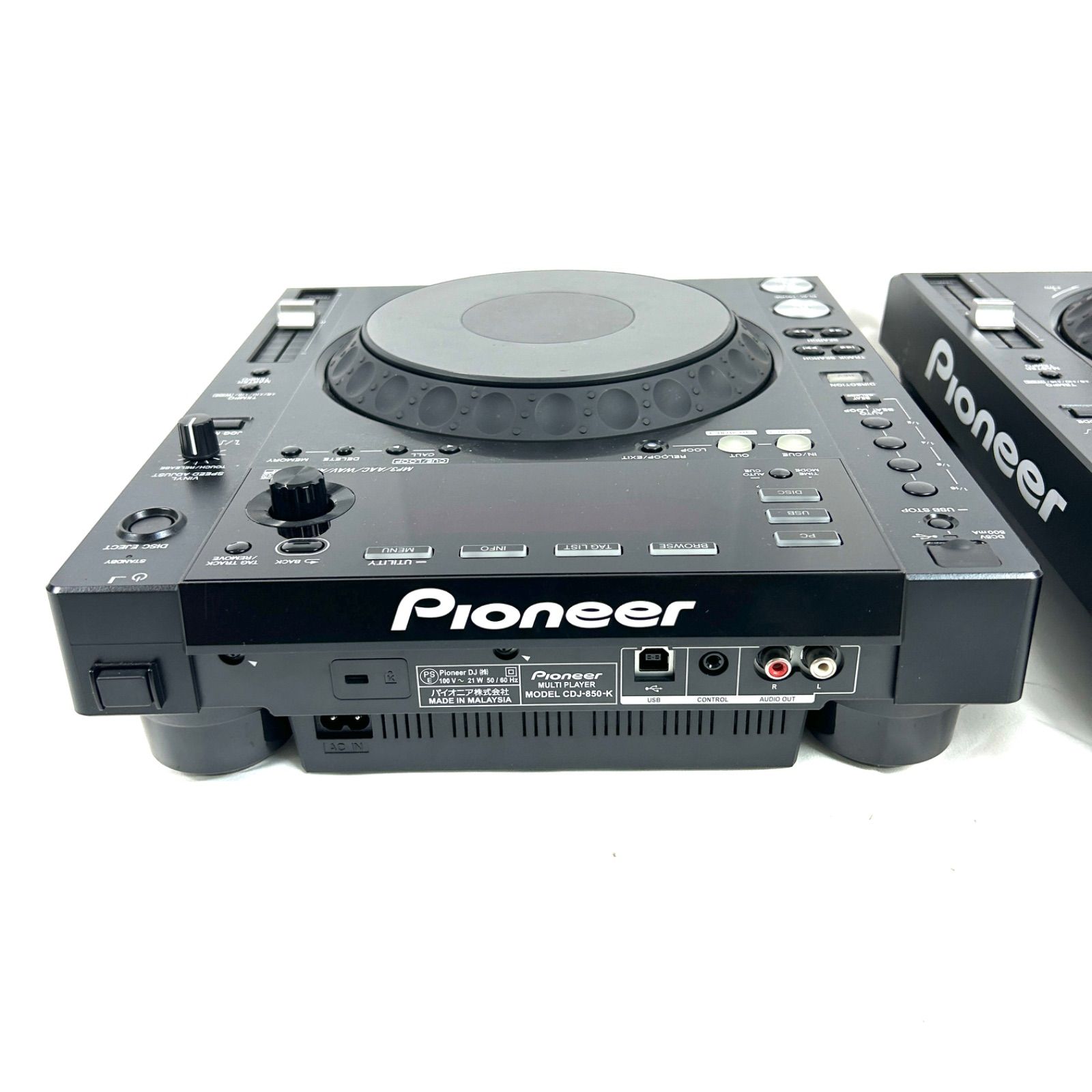 箱付き】Pioneer CDJ-850 DJ用CDプレーヤー パイオニア 2個