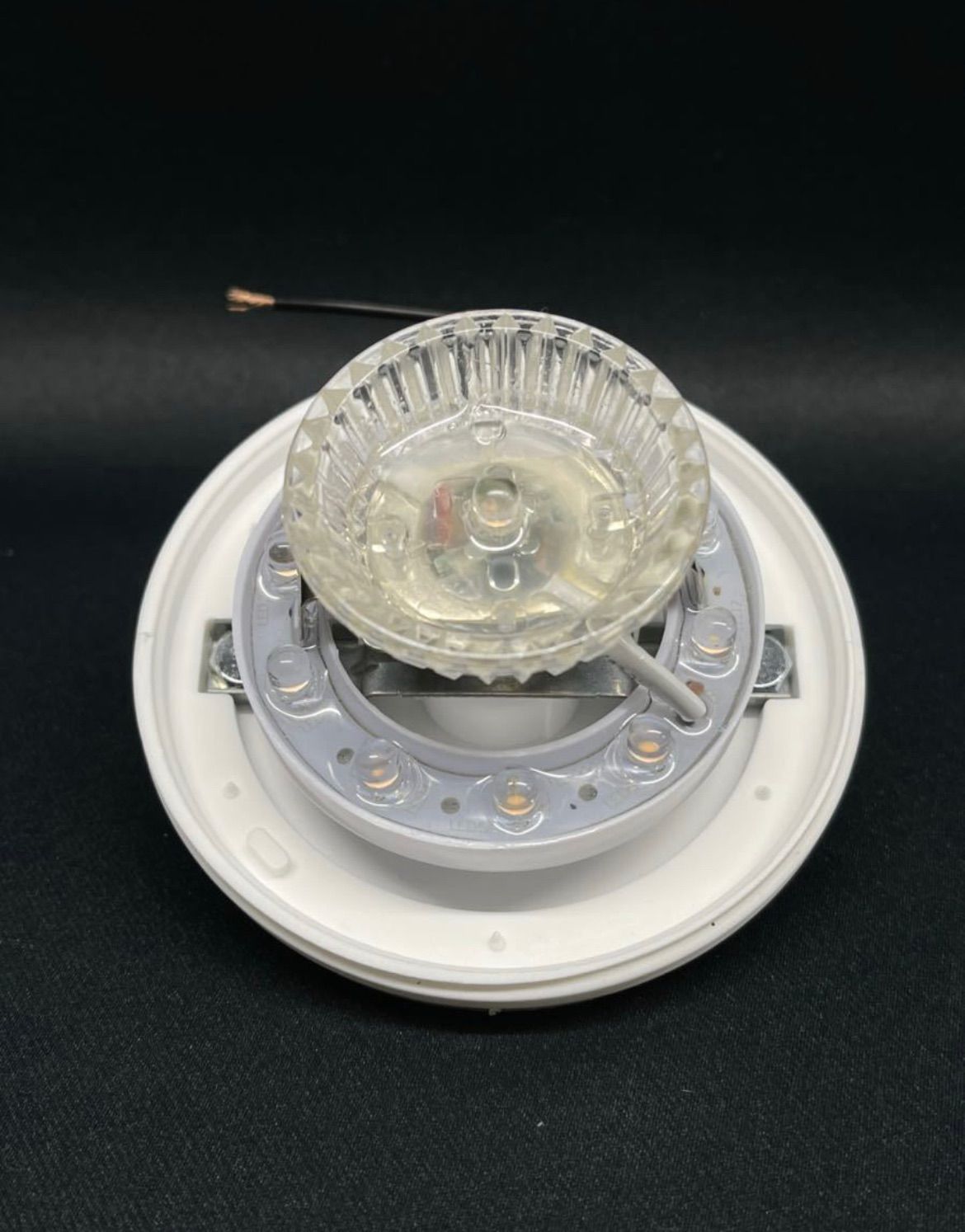 CE-163C 4個 クリアー/レッド ヤック 超流星マーカー レトロ デコトラ
