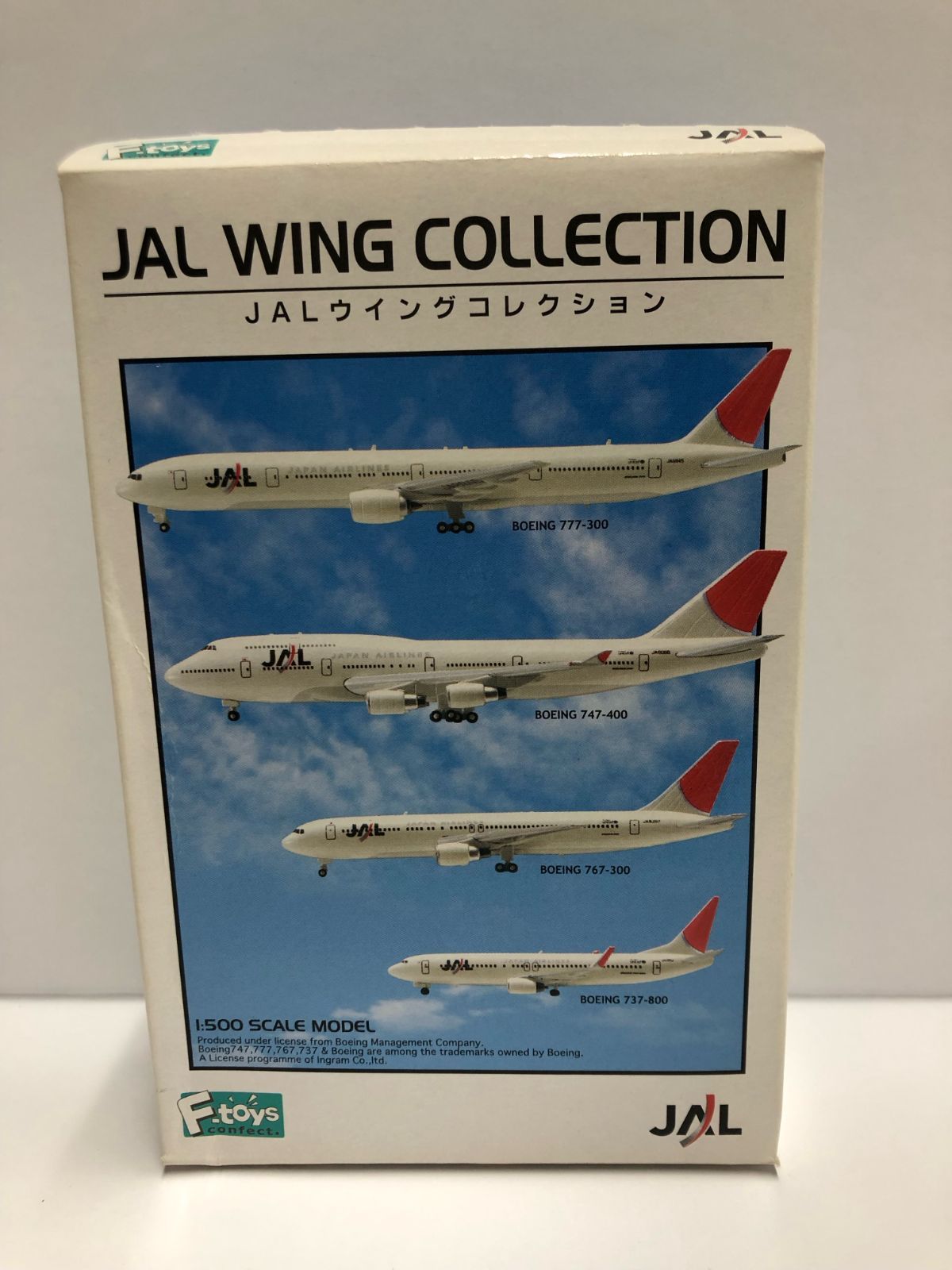 JALウィングコレクション Boeing 737-800 3機セット JALウィング