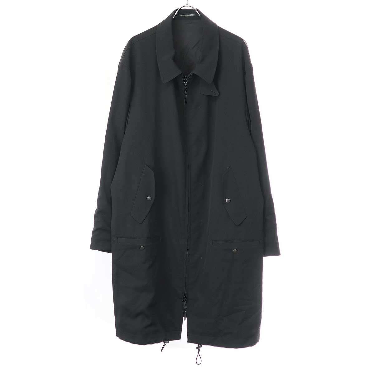 Yohji Yamamoto POUR HOMME ウールギャバジンコート Yohji Yamamoto ウールギャバコート ニット 川上洋平着用