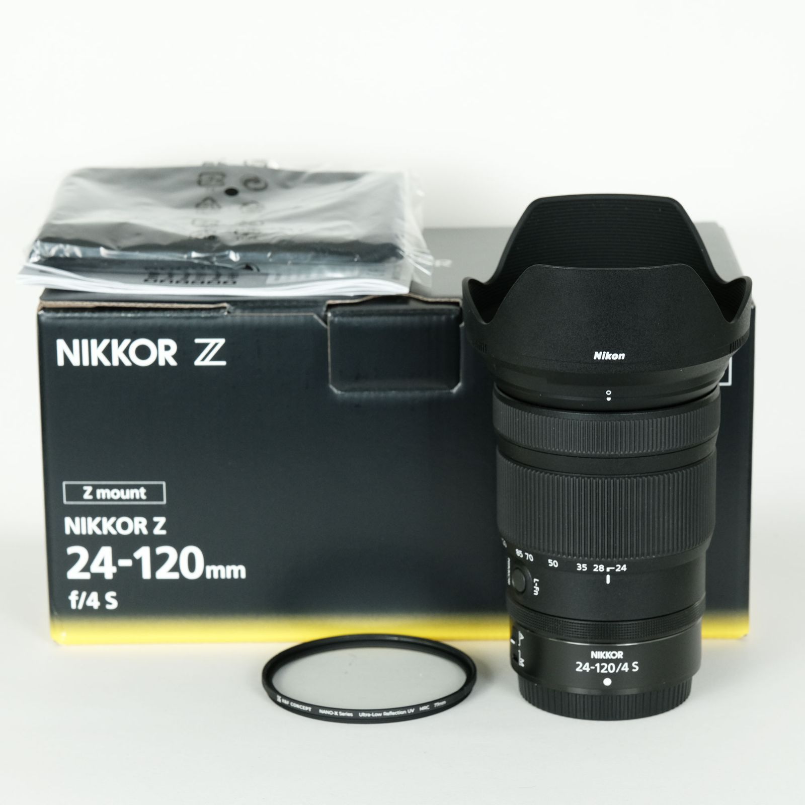 ｜フィルター付 Nikon NIKKOR Z 24-120mm f|4 S | ニコンZマウント
