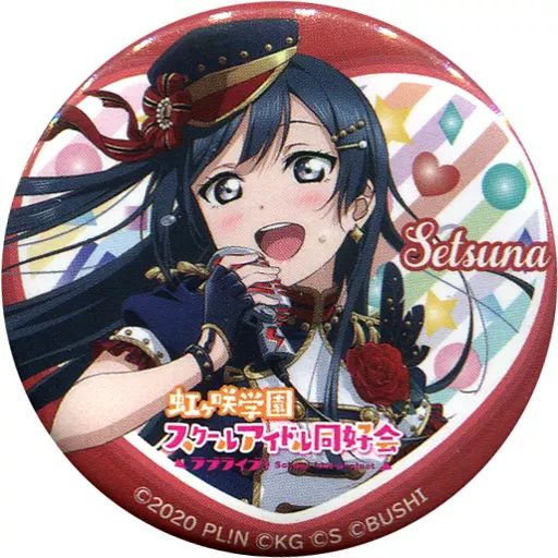 中古】バッジ・ピンズ 優木せつ菜 オリジナル缶バッジ 「ラブライブ!虹