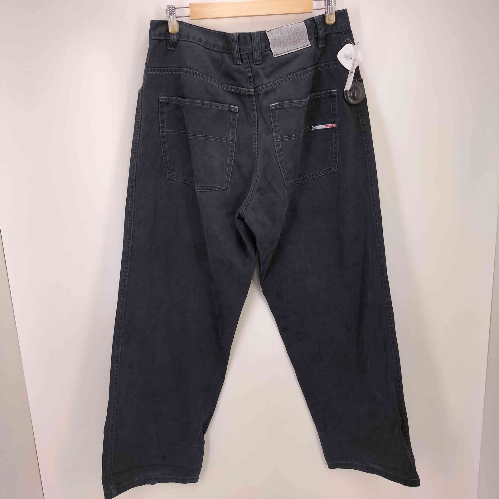 90s 00s SOUTHPOLE サウスポール バギーデニム刺繍【最終値下】 サウスポール SOUTHPOLE 90-00S バギー ブラック デニム パンツ