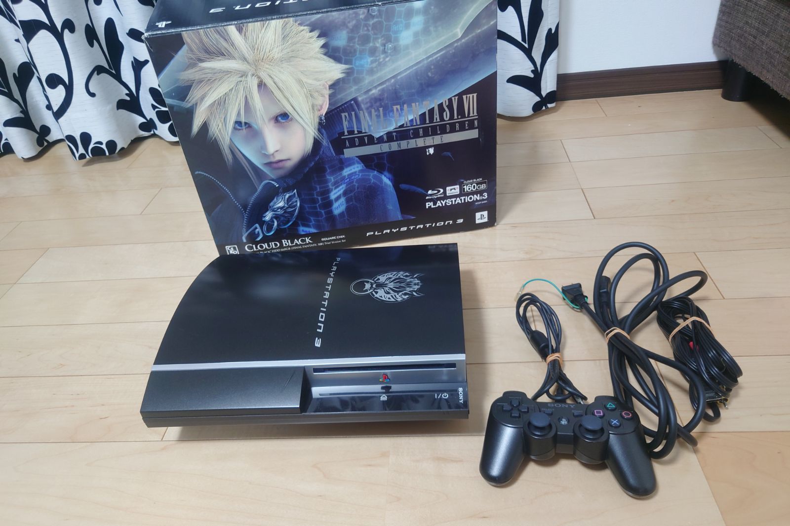 プレステーション3 FF7 クラウドブラック 160GB PS3 中古 - メルカリ