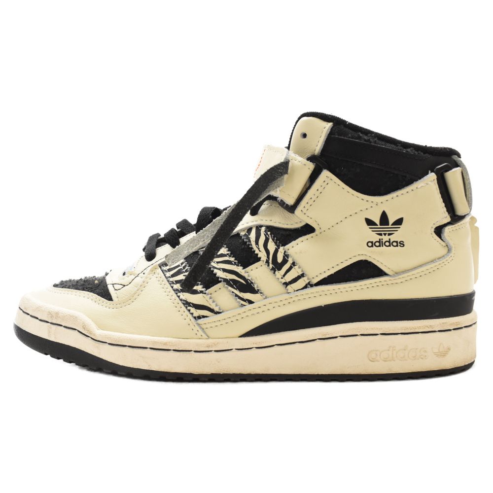 adidas アディダス originals FORUM MID ZEBRA フォーラム ミッド ゼブラ ミッドカット GX3957 size:28.0cm adidas (アディダス) FORUM MID ZEBRA フォーラム ミッド ゼブラ