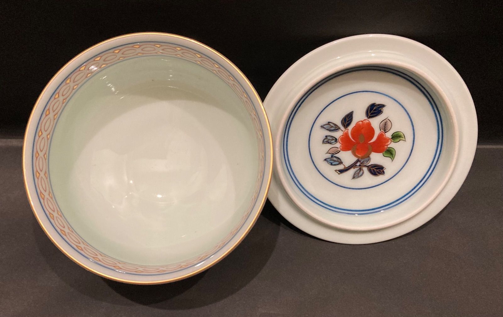 有田焼 急須 湯呑 セット 金彩色絵 茶器 茶器揃 有田焼 賞美堂