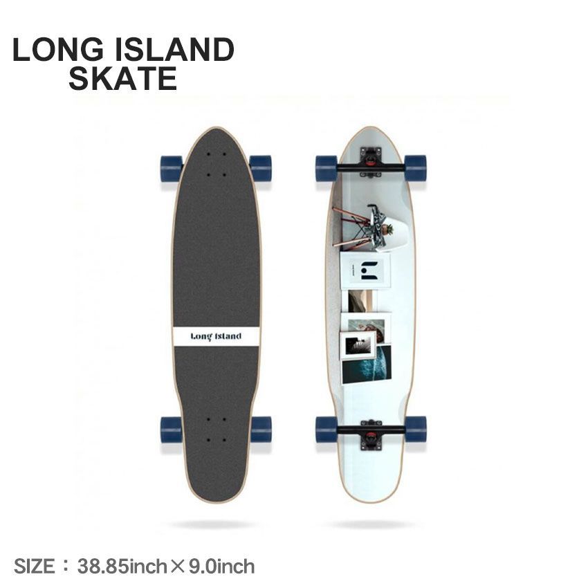 ロングアイランドスケート コンプリートデッキ LICO0022A030 レディース メンズ 38.85×9 キックテール コンプリート LONG ISLAND SKATE カラー:ウォール 品番：73690022