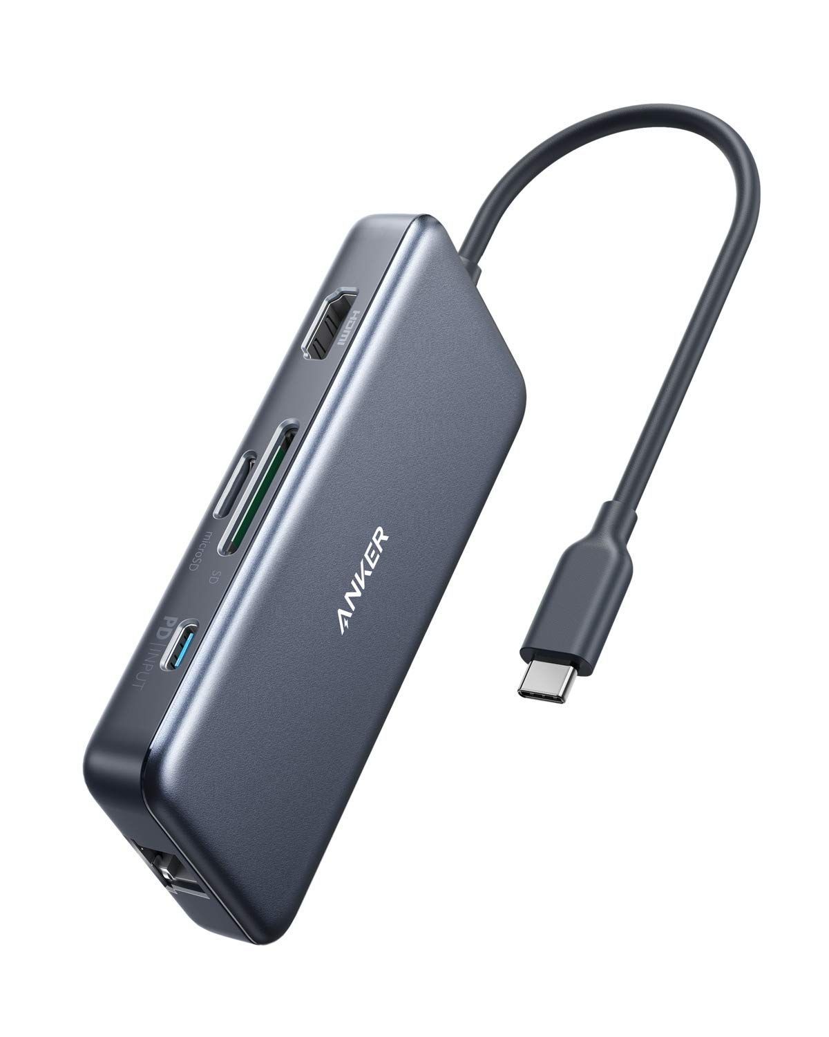 【数量限定】Power Delivery 対応USB-Cポート 60W 1Gbps イーサネット イーサネット USB-A ポート 4K対応HDMI出力ポート microSDu0026SDカード スロット搭載 ハブ MacBook Pro PD / iPad USB-