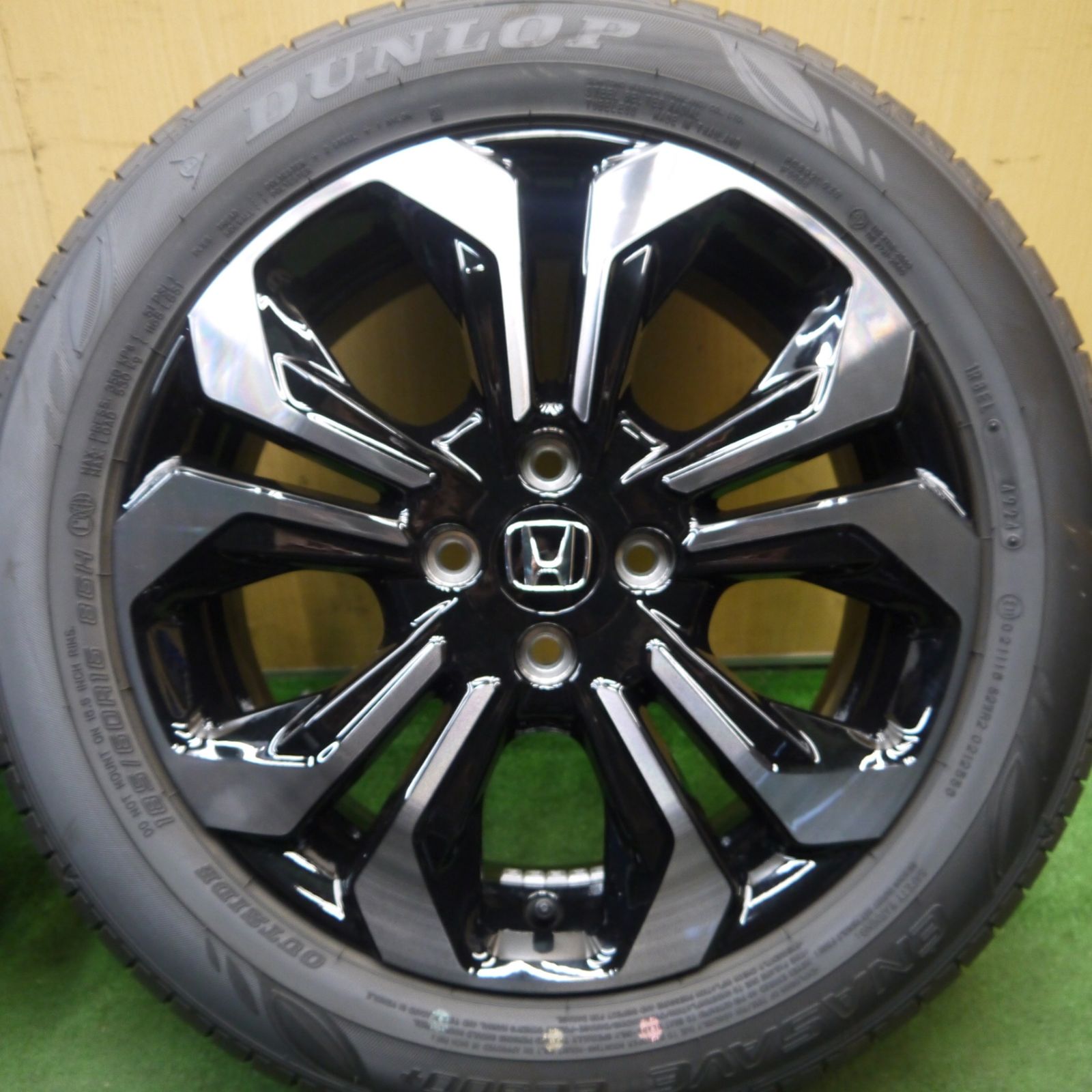 新車外し 24年 ホンダ フィット クロスター 純正 185 60R16 ダンロップ エナセーブ EC300 16インチ PCD100 4H 5093002Hノ FFCRYSTALESIA_COM