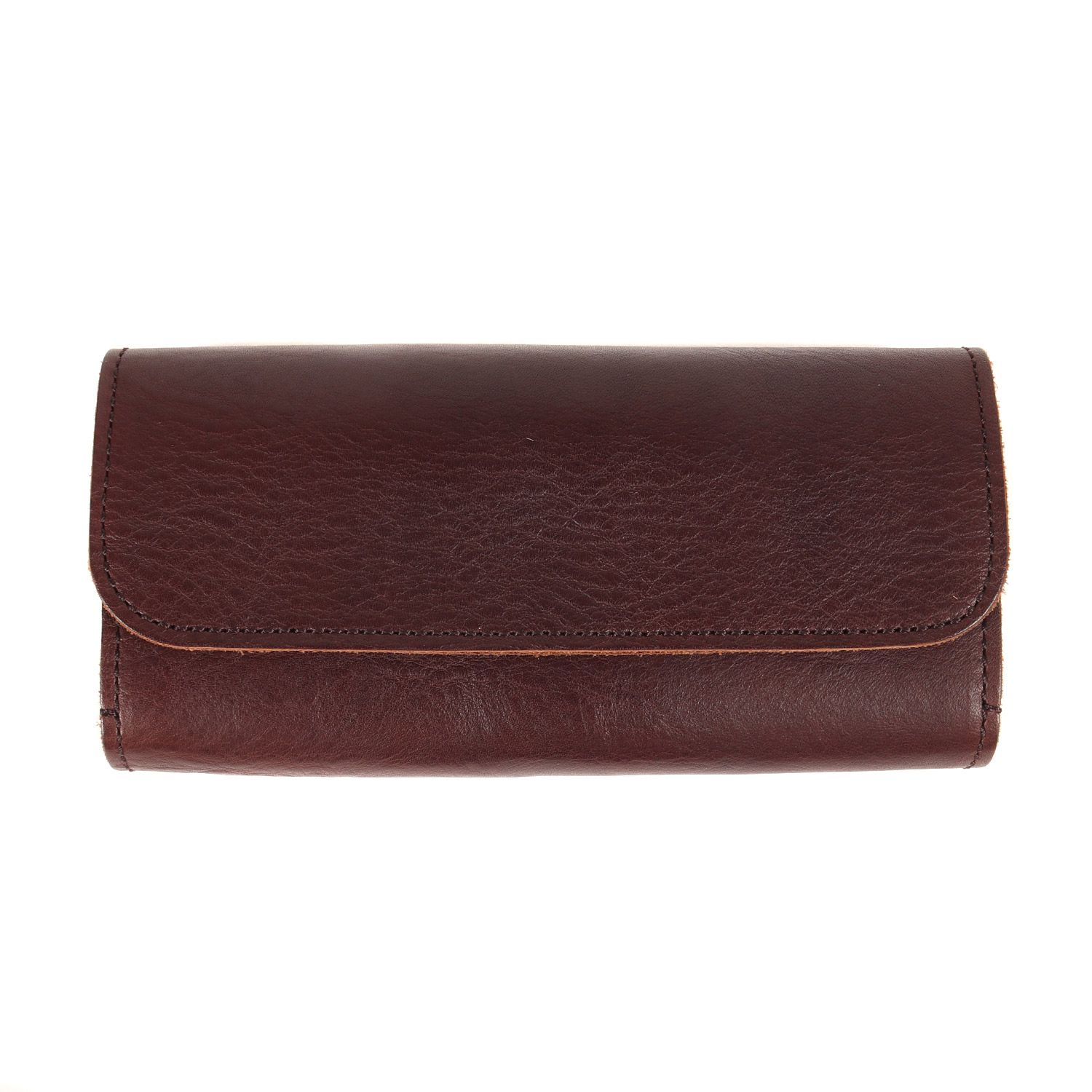 トラッカーウォレット ロング 3層】 ブラック 北米 茶芯 ゴールド