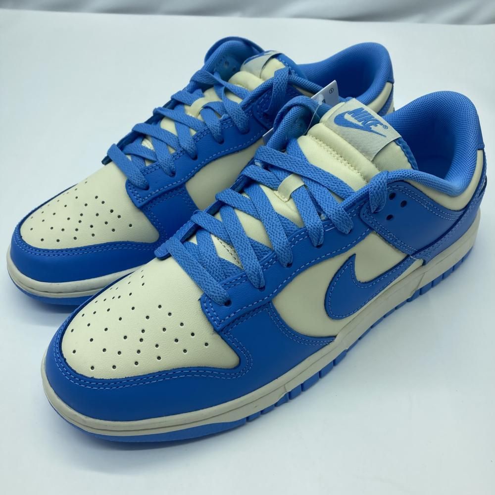 中古】NIKE DUNK LOW Coconut Milk/Gym Red/Sail/University Blue 