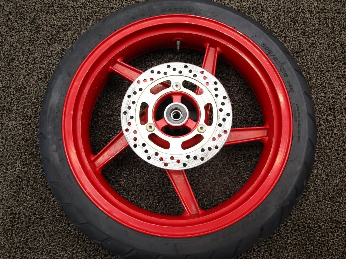 ZXR250 リアホイール ディスク □A2921 ZX250A カワサキ ZX250AE キャブ車