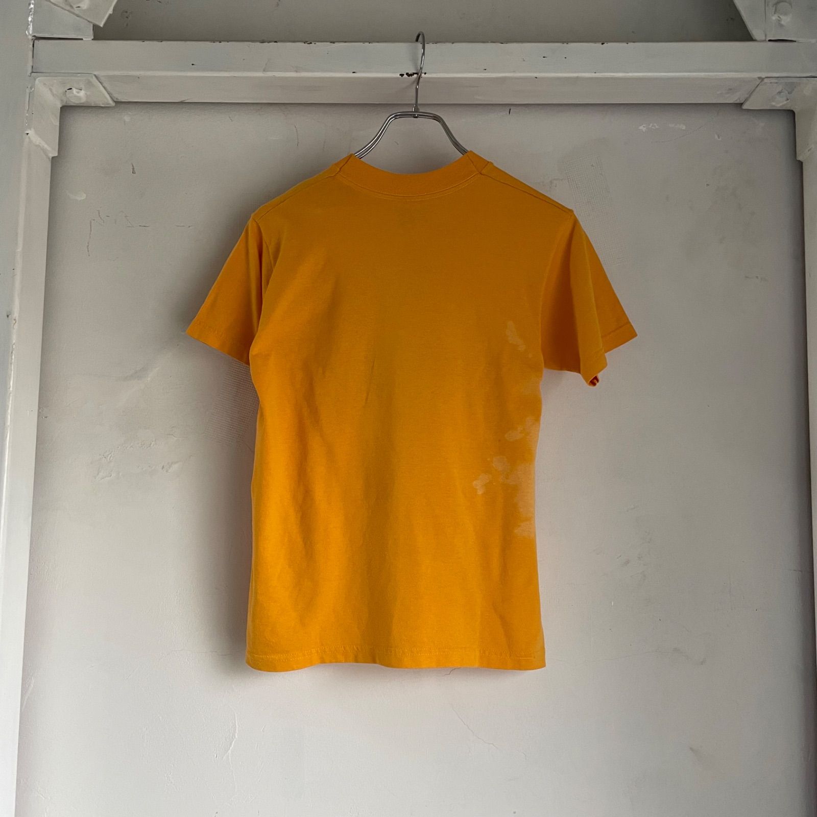 90s KIDS TEE YELLOW T-SHIRT “YMCA” UC-0388