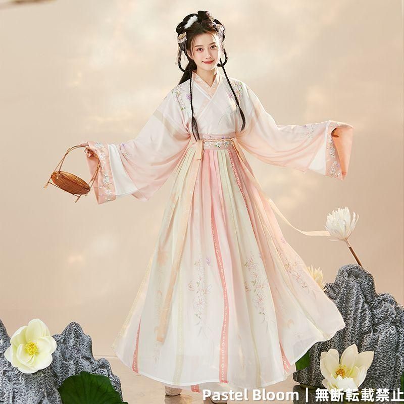 2025 豪華刺繍 漢服 かんふく 古風衣装 レトロ風 中華ロリータ コスプレ ワンピース 唐装 仙女服 中華風 美しい刺繍 仮装 撮影 学園祭 文化祭 人気キャラ ハロウィン HF-036
