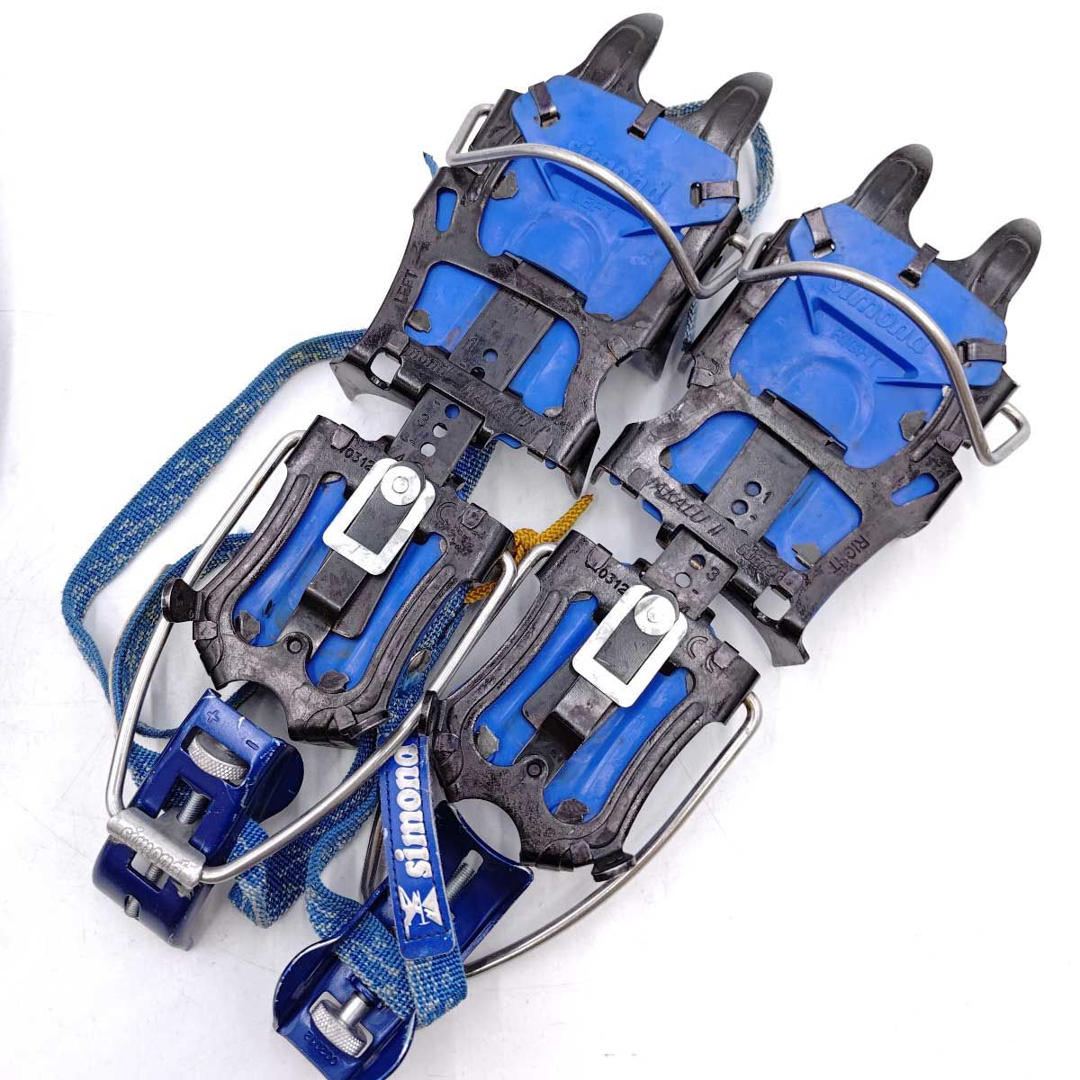 未使用 シモンズ simond MAKALU 2 マカルー 収納ケース 付き 12本爪 アイゼン クランポン 登山 アウトドア アウトドア simond シモン マカルー2 アイゼン 12本爪 MAKALU 2 収納