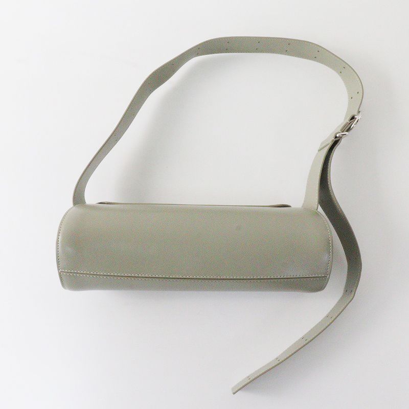 極美品 ジルサンダー Jil Sander Cannolo スモール/カーキ カンノーロ 