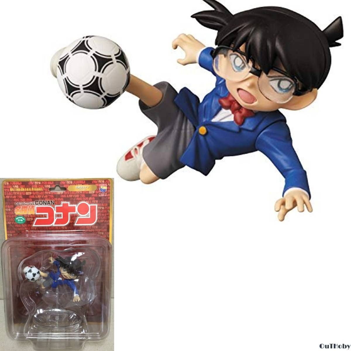 名探偵コナン 江戸川コナン サッカーユニフォーム フィギュア 江戸川コナン サッカー フィギュア 名探偵コナン 人形 ドール 置物