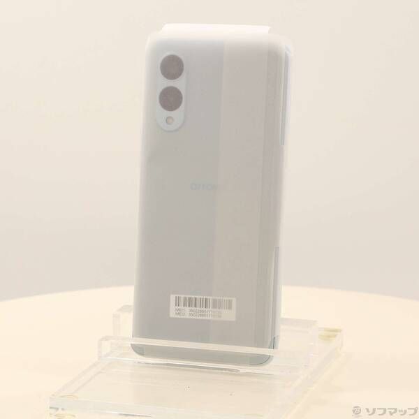 未使用品〕 未使用品 arrows We2 M07 128GB ライトブルー