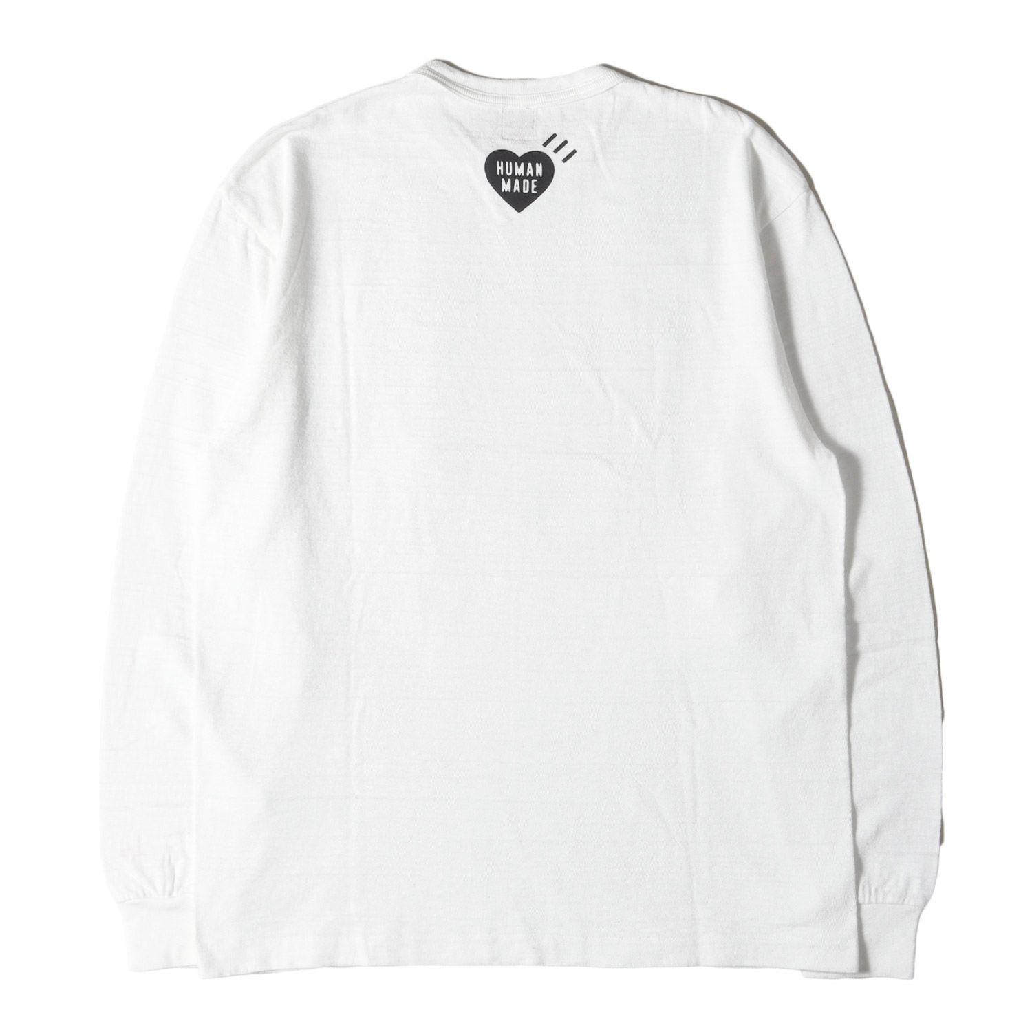 Human Made 長袖カットソー ホワイト Human Made 長袖カットソー ホワイト