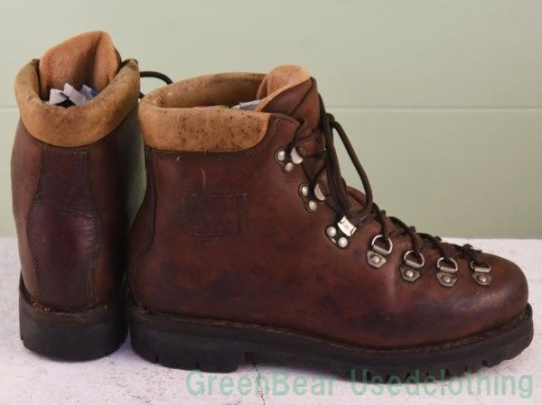 U 169 フランス製 ビンテージ トレッキングブーツ 茶 メンズ 25.5 cmくらい