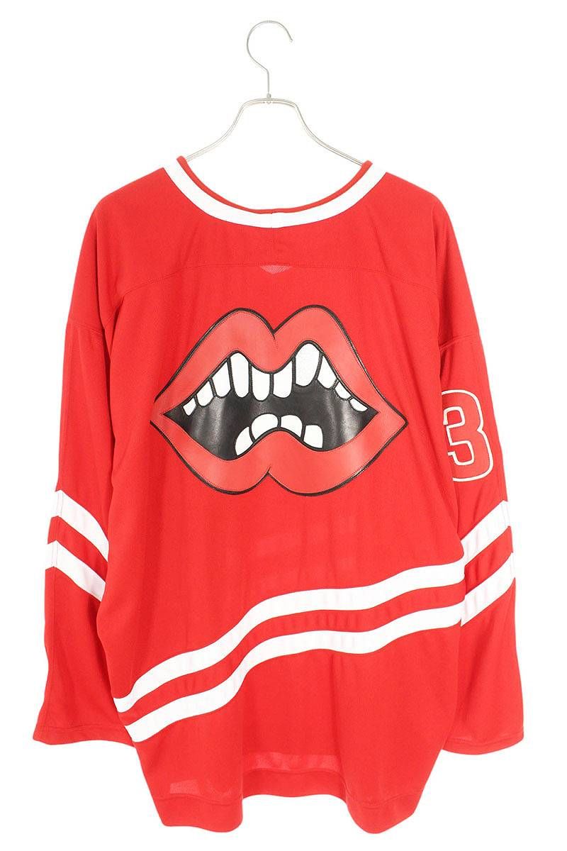 クロムハーツ MATTY BOY CH Hockey Jersey Long Tee レザーパッチ