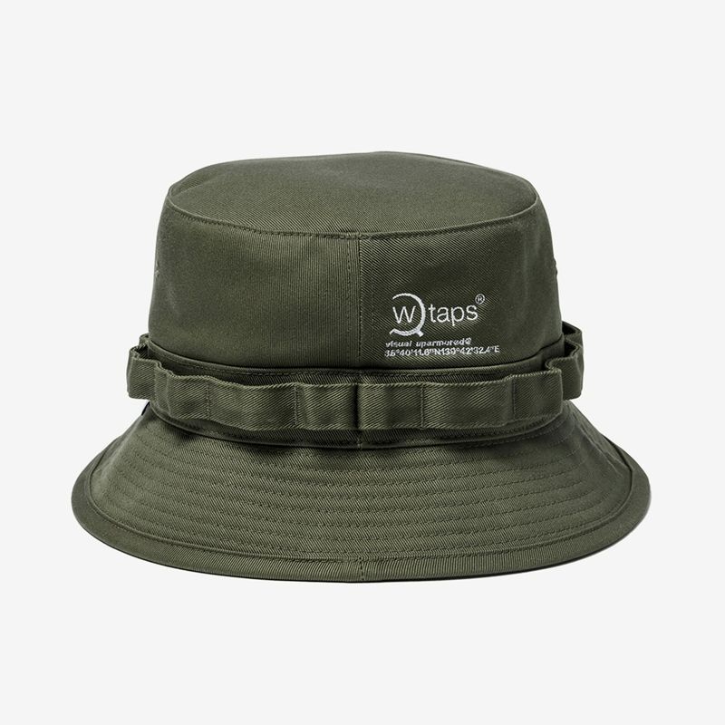 JUNGLE 01 / HAT / COTTON. WEATHER☆OLIVE