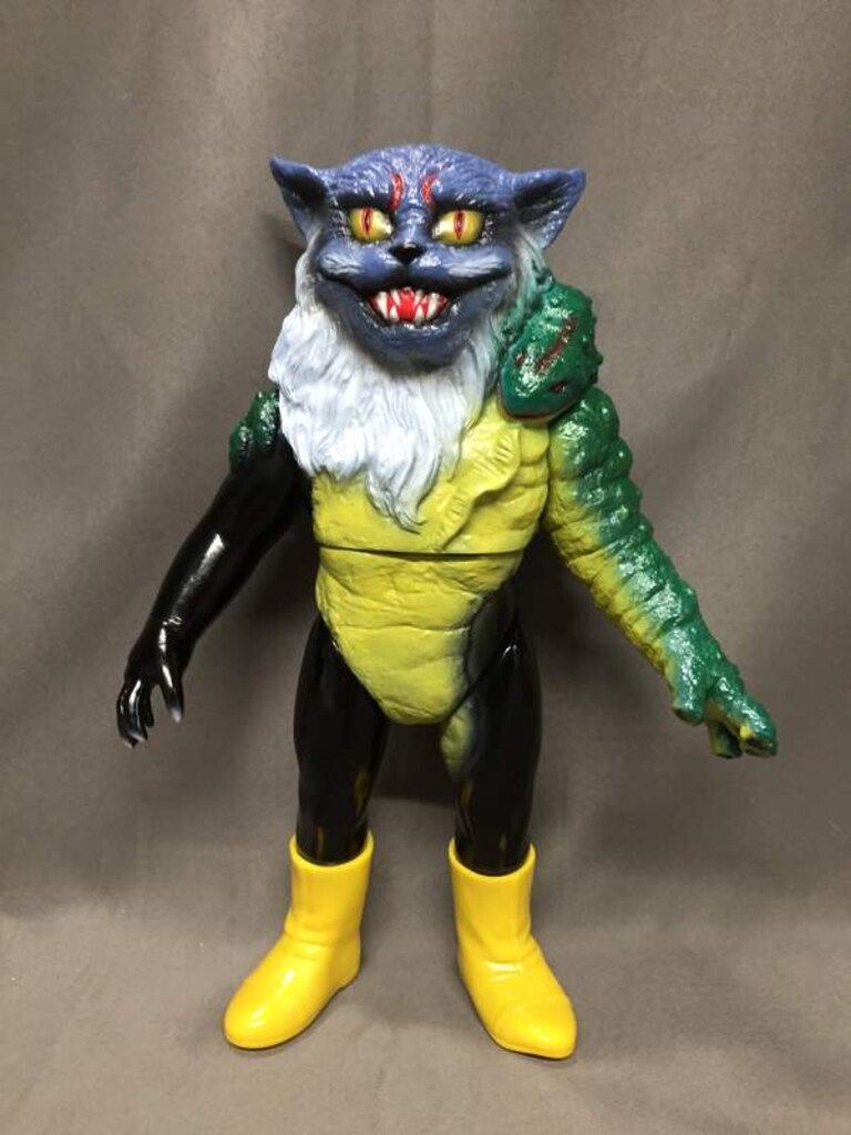 メディコム　 ネコヤモリ　東映レトロソフビ　袋なし美品 メディコム ネコヤモリ東映レトロソフビ袋なし美品