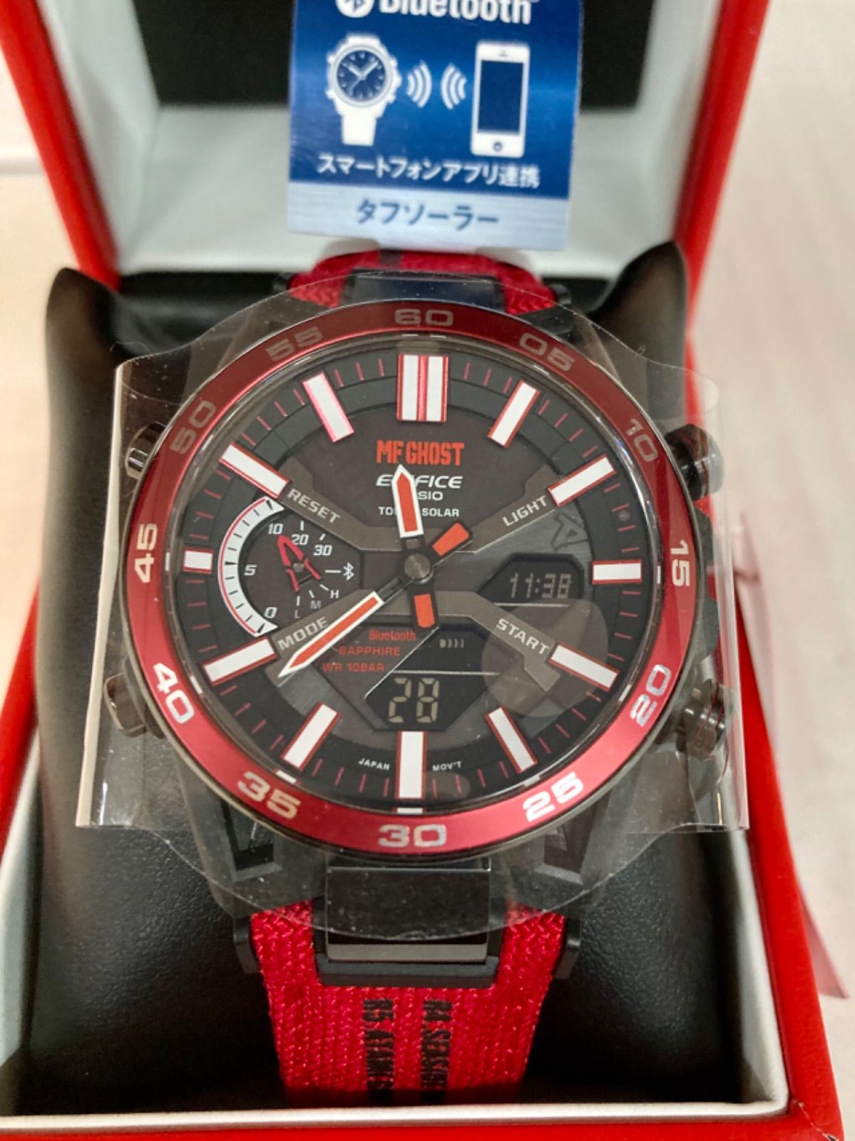 79.未使用品 CASIO EDIFICE イニシャルD MFゴースト 限定 コラボモデル