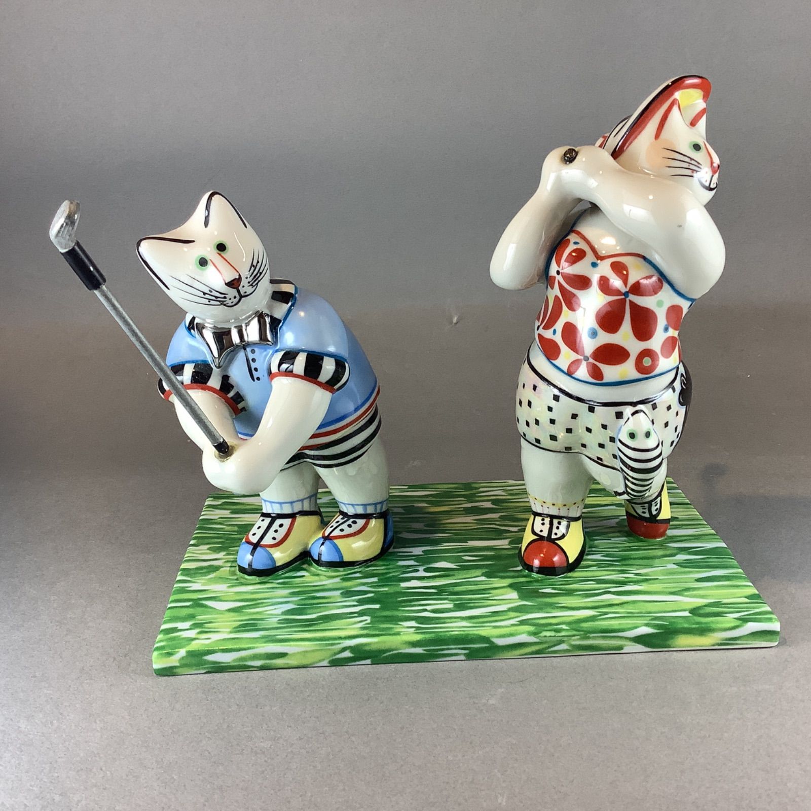 Villeroy & Boch ビレロイ&ボッホ 置物 陶器 フィギュリン猫