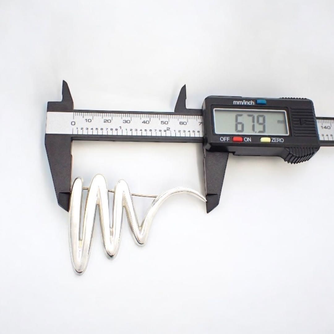 ティファニー スクリブル ラージ ブローチ 大ぶり 925 シルバー 3122