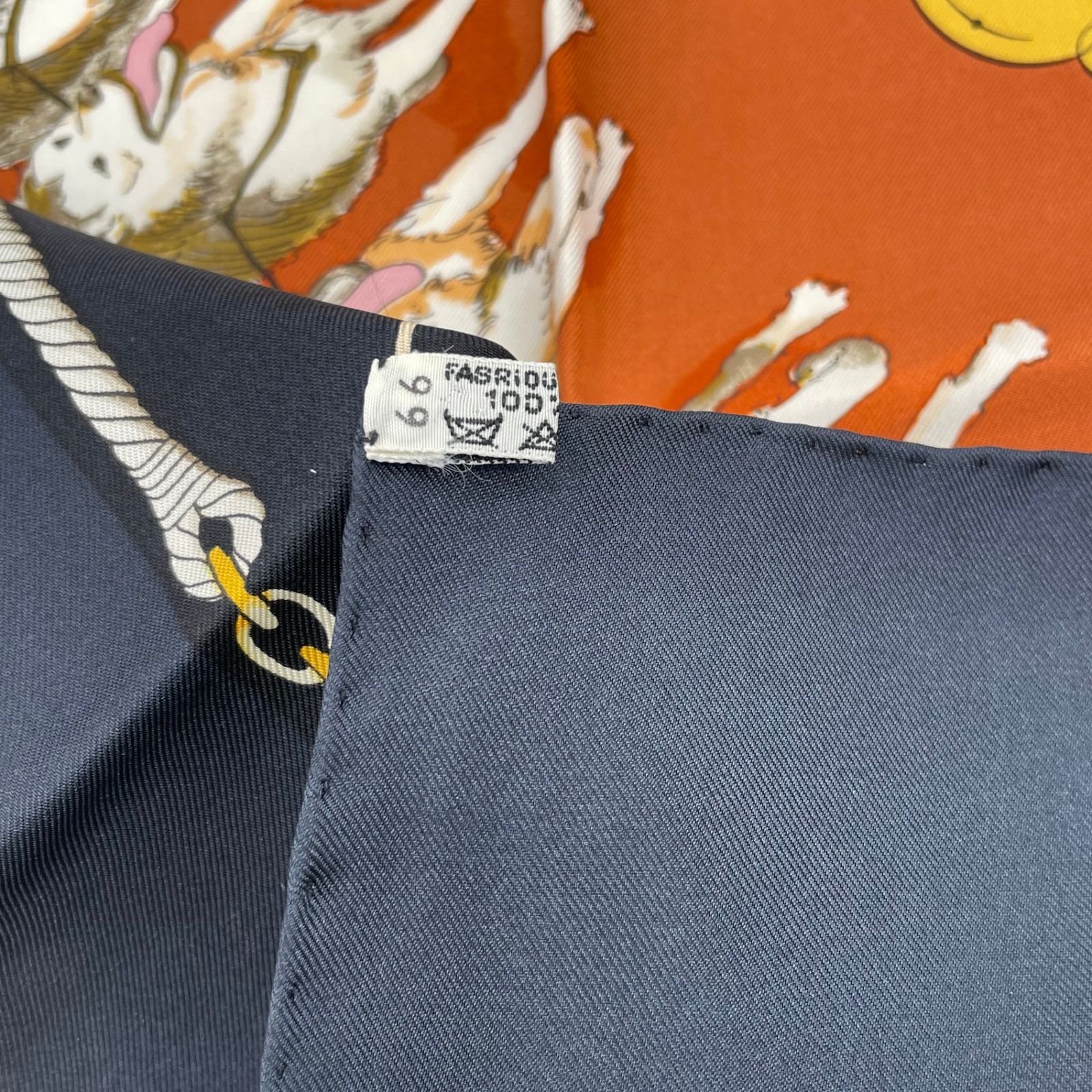 お値下げ◆HERMES スカーフ カレ90 グリーンランド 犬ぞり イヌイット 極美品 HERMES エルメス カレ90 1982年 GRONLAND グリーンランド