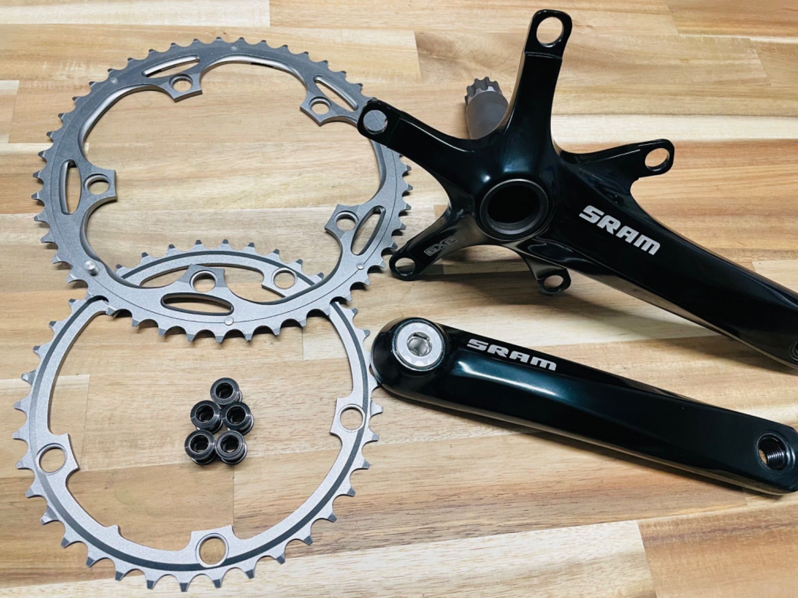 sram クランクセット GXP BCD130 170mm 46-38T 10S - メルカリ