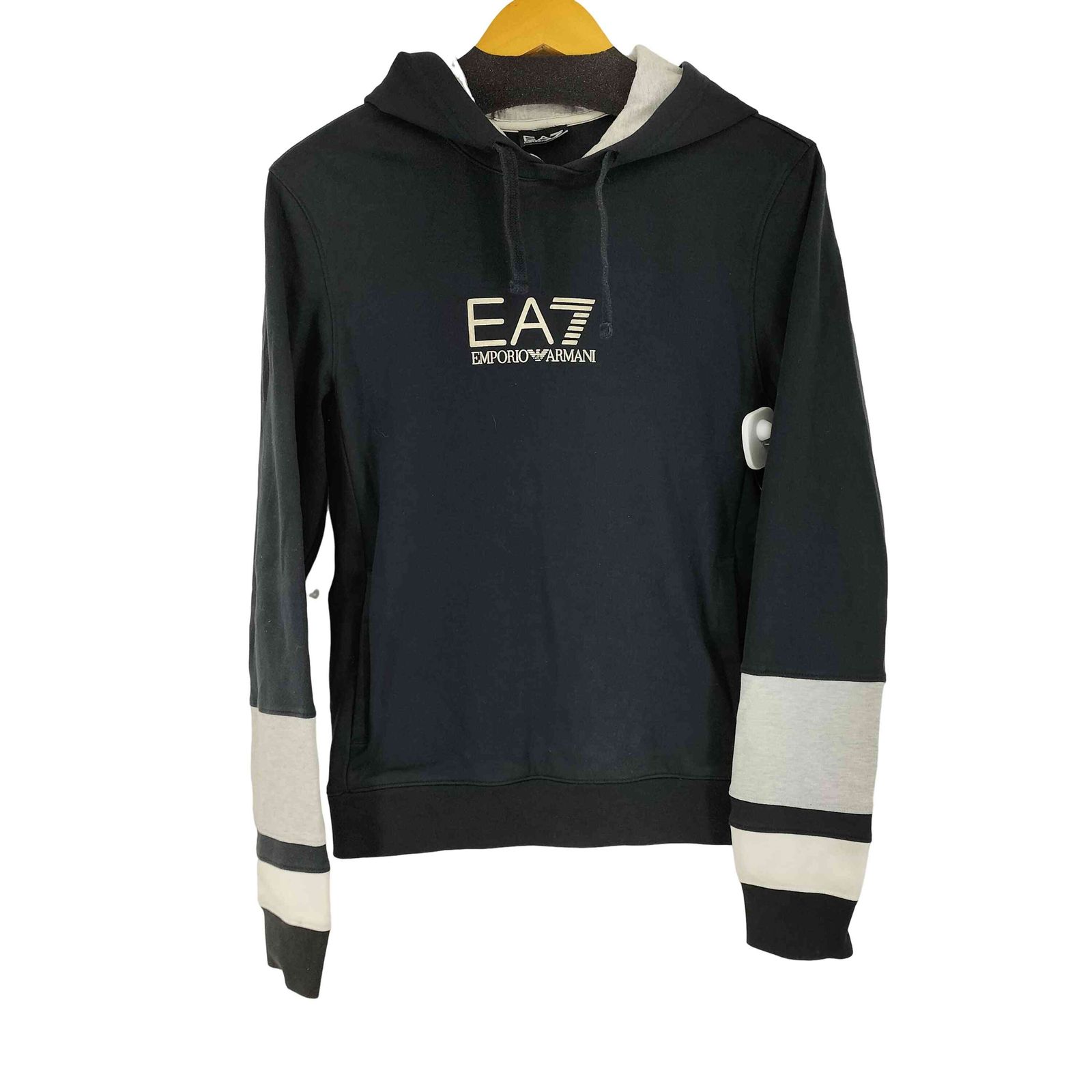 エンポリオアルマーニイーエーセブン EMPORIO ARMANI EA7 プリントプルオーバーパーカー メンズ  XS