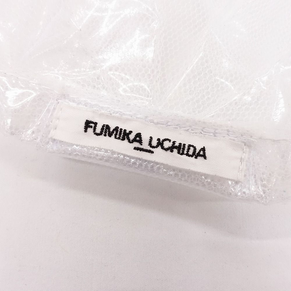 美品 FUMIKA UCHIDA フミカウチダ ビニール フード ストール 美品 FUMIKA UCHIDA フミカウチダ ビニール フード ストール