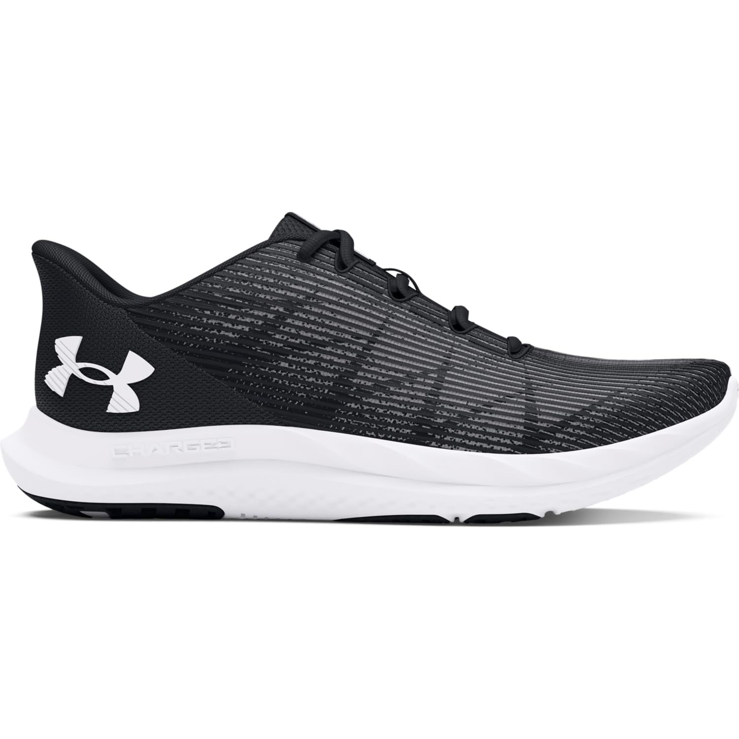 アンダーアーマー UA W Charged Speed Swift Black|Black|White 24.0 ブラック ブラック ホワイト 24.0 cm