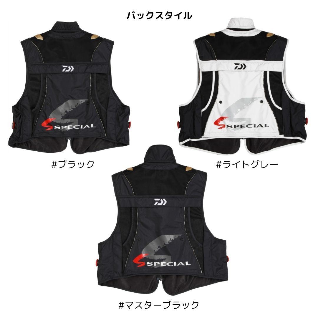 ダイワ DV-1025 スペシャル バリアテック ショートベスト ブラック L ダイワ☆DV-1025 スペシャル バリアテックショートベスト
