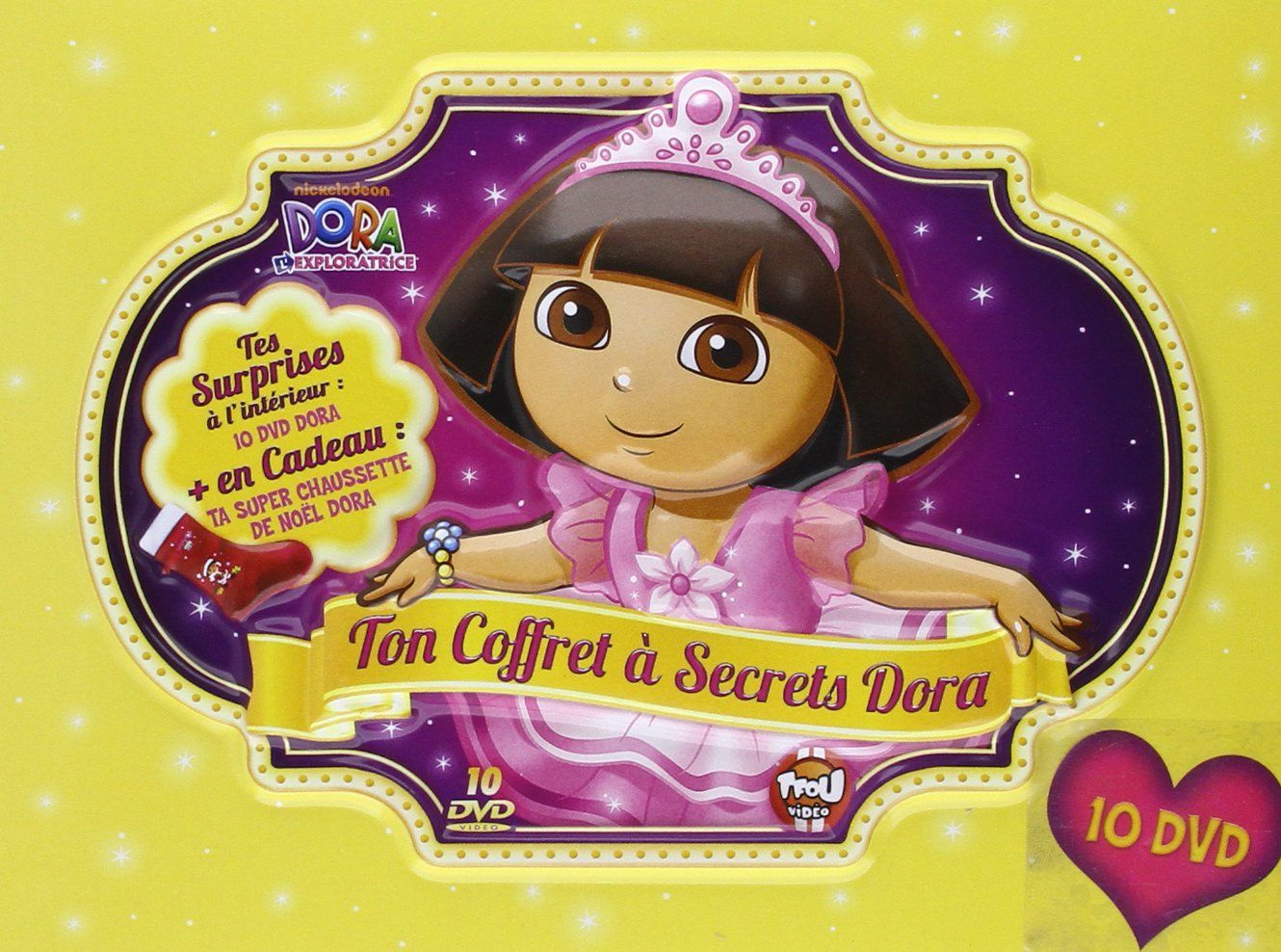 Dora l'exploratrice - Coffret 10 DVD - Ton coffret a secrets Dora