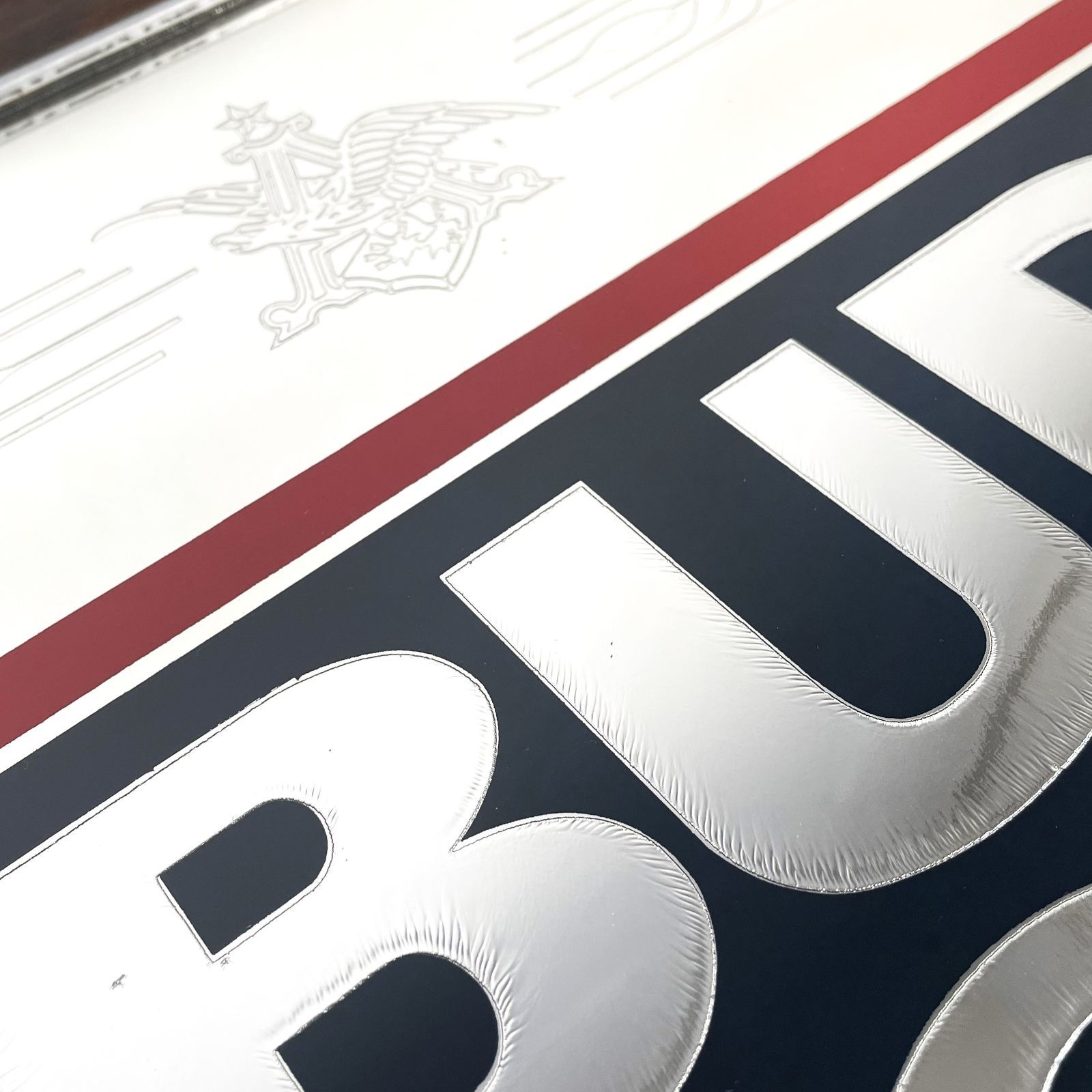 Bud Light 80'sパブミラー　アメリカンヴィンテージ　アンティーク　② Bud Light 80'sパブミラー アメリカンヴィンテージ アンティーク ②