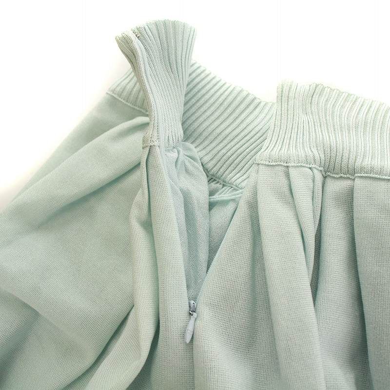 シャネル CHANEL 13C ココマーク フレアスカート バックプリーツ ロゴ  