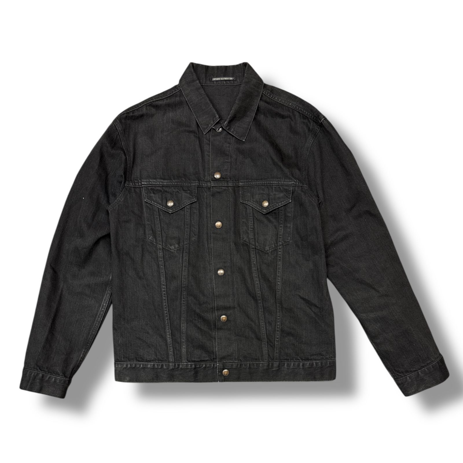 Yohji Yamamoto pour homme Black Denim Jacket ブラックデニム 