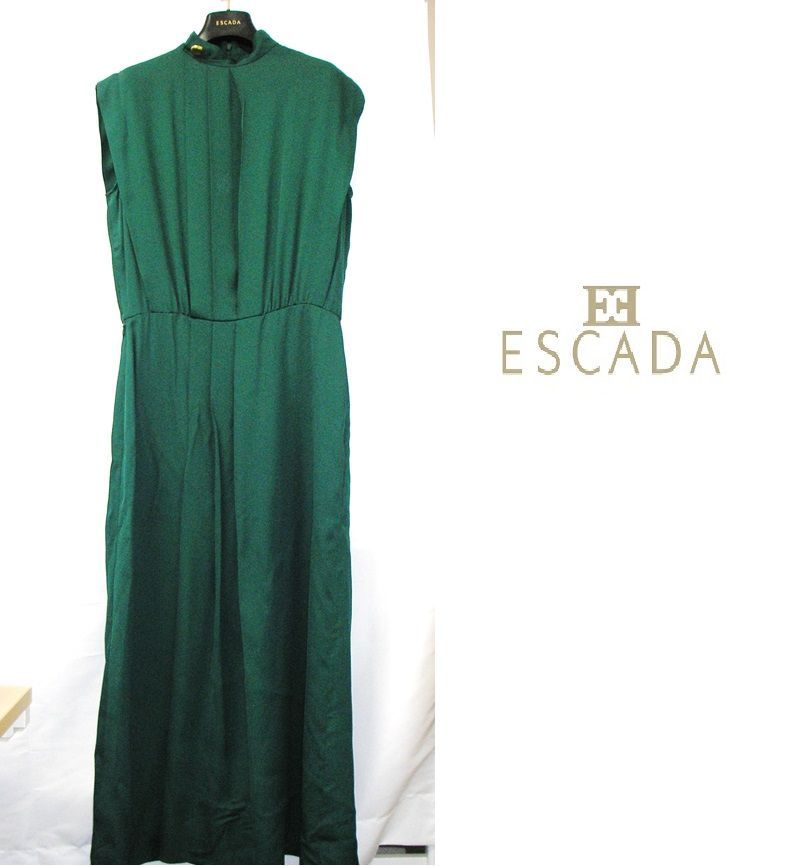 新品・B品】ESCADA（エスカーダ）フォーマル グリーンワンピース