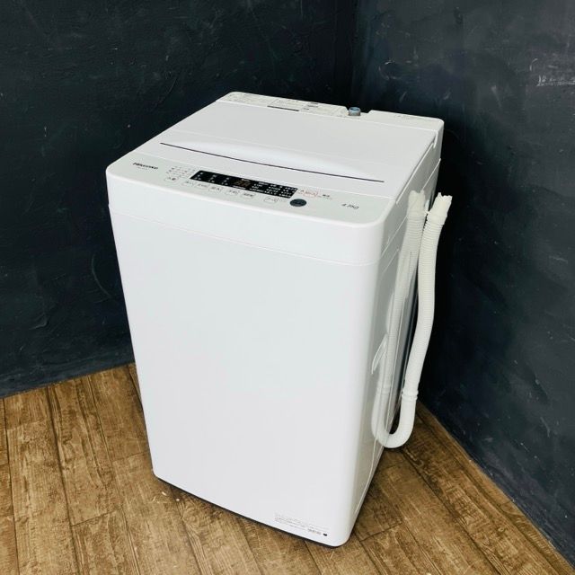 全自動電気洗濯機 Hisense ハイセンス HW-K45E 4.5kg 小型 単身 一人暮らし B | 512728