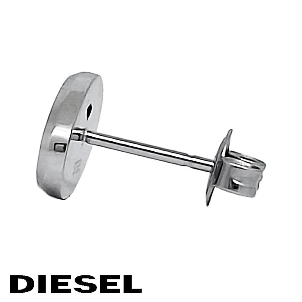 【新品未使用】DIESEL ロゴデザイン ピアス(片耳用) DIESEL ディーゼル 片耳用 ピアス DX1443040 Dロゴ ユニセックス